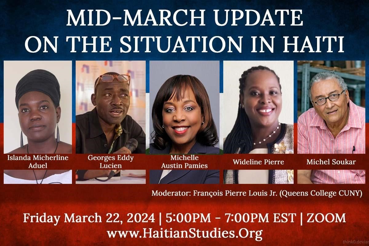 MID-MARCH UPDATE ON THE SITUATION IN HAITI